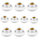 tanie Sterownik LED-10szt. E27 oprawka lampowa na żar&amp;oacute;wki led oprawa oświetleniowa podstawa pod żar&amp;oacute;wki led