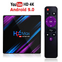 저렴한 스마트 워치-H96 최대 RK3318 스마트 TV 상자 안드로이드 9.0 4 기가 바이트 RAM 32 기가 바이트 64 기가 바이트 4 천개 와이파이 미디어 플레이어 구글 음성 어시스턴트 넷플릭스 유튜브 HDR BT4.0 USB 3.0 에어 플레이 구울 플레이 세트 최고 상자 2 기가 바이트 16 기가 바이트 H96MAX