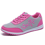 Cheap Women S Athletic Shoes Online For 2018 Women S Shoes Pu Polyurethane Summer Comfort Athletic Running Walking Flat Heel Round Toe Black Fuchsia Blue