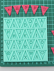 billige -1pc Silikon Økovennlig 3D Kake Til Småkake Pai Bakeform Bakeware verktøy