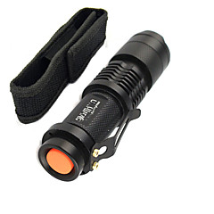 2000 lm LED Flashlights / Torch Cree XR-E Q5 3 Mode SK68 - Zoomable / Waterproof / Adjustable Focus 2000 lm LED Flashlights / Torch Cree XR-E Q5 3 Mode SK68 - Zoomable / Waterproof / Adjustable Focus