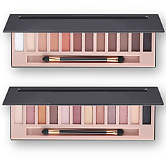 12 cores Sombra para Olhos / Pós Olhos Gloss Colorido Natural Maquiagem para o Dia A Dia / Maquiagem para Dias das Bruxas / Maquiagem de Festa Maquiagem Cosmético 12 cores Sombra para Olhos / Pós Olhos Gloss Colorido Natural Maquiagem para o Dia A Dia / Maquiagem para Dias das Bruxas / Maquiagem de Festa Maquiagem Cosmético