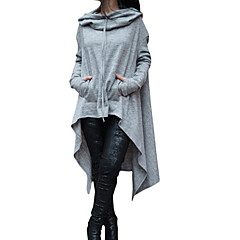 Women's Going out Loose Hoodie - Color Block / 3D Print / Spring / Fall / Sporty Look Women's Going out Loose Hoodie - Color Block / 3D Print / Spring / Fall / Sporty Look