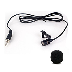 Mini Portable Clip-on Lapel Lavalier Hands-free 3.5mm Jack Condenser Wired Microphone Mic Mini Portable Clip-on Lapel Lavalier Hands-free 3.5mm Jack Condenser Wired Microphone Mic