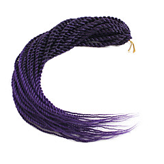 Vlechthaar Senegalese Twist Gehakte Haakjes Synthetisch haar 30 wortels / pack, 1pack haar Vlechten 22 Inch (56Cm) Vlechthaar Senegalese Twist Gehakte Haakjes Synthetisch haar 30 wortels / pack, 1pack haar Vlechten 22 Inch (56Cm)