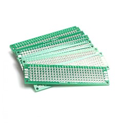 30x18cm prototype pcb universal printed circuit pcb board breadboard10pcs double side prototype pcb universal printed circuit board universal pcb circuit board (2x8cm