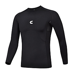 cheji® Herrn Langarm Fahrradtrikot - Schwarz Fahhrad Trikot / Radtrikot Rasche Trocknung Sport Chinlon Elastan Bergradfahren Straßenradfahren Bekleidung / Mikro-elastisch cheji® Herrn Langarm Fahrradtrikot - Schwarz Fahhrad Trikot / Radtrikot Rasche Trocknung Sport Chinlon Elastan Bergradfahren Straßenradfahren Bekleidung / Mikro-elastisch