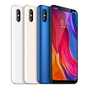 olcso Telefonok és tartozékok-Xiaomi Mi8 6.21 hüvelyk " 4G okostelefon (6GB + 256GB 12 + 12 mp Snapdragon 845 3400 mAh mAh)