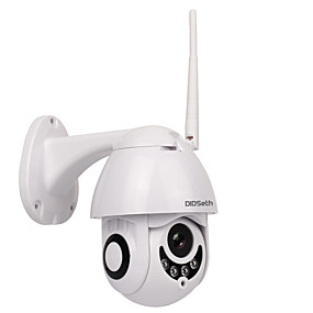 baratos Câmeras de IP-didseth® 1080p 2mp ao ar livre wi-fi ptz câmera dome ip câmera de segurança sem fio suporte 128 gb 3.6mm lente em dois sentidos de áudio ip66 à prova d 'água onvif protocolo de detecção de movimento