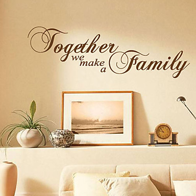 Together We Make Family Wall Sticker 694080 2018 – $25.99