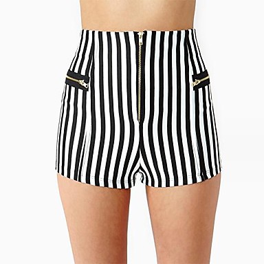 High Rise Micro-elastic Shorts Pants, Cute Sexy Cotton Spring Summer ...