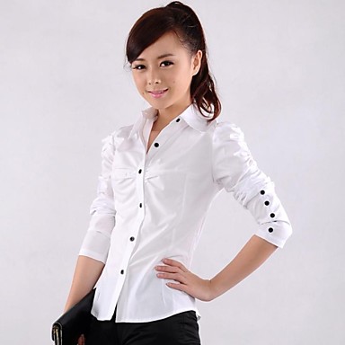 black shirt with white collar womens