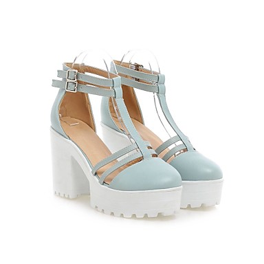 Women's Shoes Stiletto Heel Round Toe Sandals Office & Career/Dress Blue/Pink/White Women's Shoes Stiletto Heel Round Toe Sandals Office & Career/Dress Blue/Pink/White
