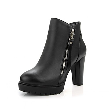 Women's Shoes Patent Leather / Leatherette Fall / Winter Novelty / Cowboy / Western Boots / Snow Boots Boots Walking Shoes Chunky Heel / Women's Shoes Patent Leather / Leatherette Fall / Winter Novelty / Cowboy / Western Boots / Snow Boots Boots Walking Shoes Chunky Heel /