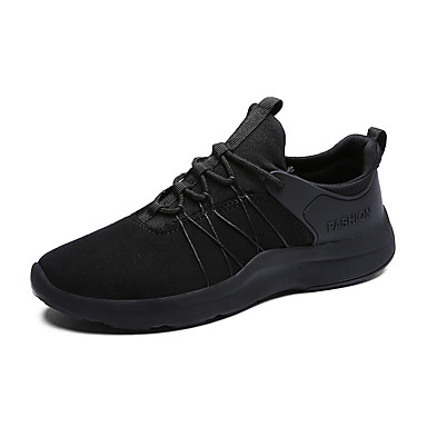 Men's Shoes PU(Polyurethane) Fall / Winter Comfort / Light Soles Athletic Shoes Running Shoes White / Black / Red Men's Shoes PU(Polyurethane) Fall / Winter Comfort / Light Soles Athletic Shoes Running Shoes White / Black / Red