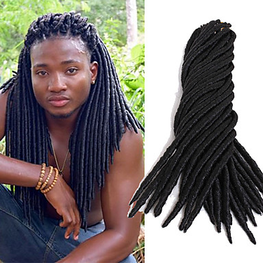 Crochet Crochet Faux Dreads Synthetic Hair Dreadlocks Faux