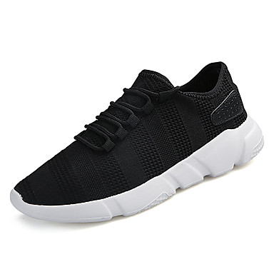 Men's Shoes Tulle Spring / Fall Comfort Athletic Shoes Running Shoes Black / Gray / Red Men's Shoes Tulle Spring / Fall Comfort Athletic Shoes Running Shoes Black / Gray / Red
