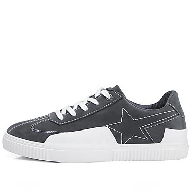 Men's Shoes Fabric Spring / Fall Comfort Sneakers Black / Gray Men's Shoes Fabric Spring / Fall Comfort Sneakers Black / Gray