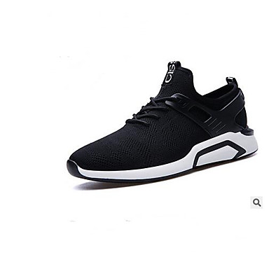 Men's Shoes Tulle Spring Comfort Athletic Shoes Running Shoes Black Men's Shoes Tulle Spring Comfort Athletic Shoes Running Shoes Black