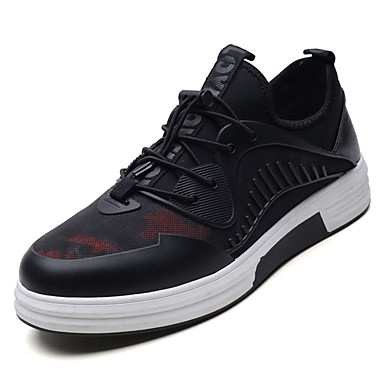 Men's Shoes Tulle Spring / Fall Comfort Sneakers Red / Blue Men's Shoes Tulle Spring / Fall Comfort Sneakers Red / Blue