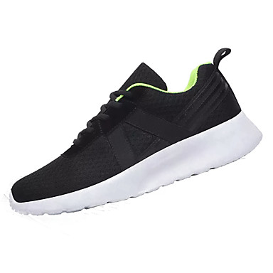 Men's Shoes Tulle Spring / Fall Comfort Sneakers Blue / Black / Green Men's Shoes Tulle Spring / Fall Comfort Sneakers Blue / Black / Green