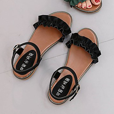 les chaussures d'été de femme kaka (polyuréthane) le confort d'été chaussures des sandales croûton tour orteil noir / jaune / vert 539b64 les chaussures d'été de femme kaka (polyuréthane) le confort d'été chaussures des sandales croûton tour orteil noir / jaune / vert 539b64