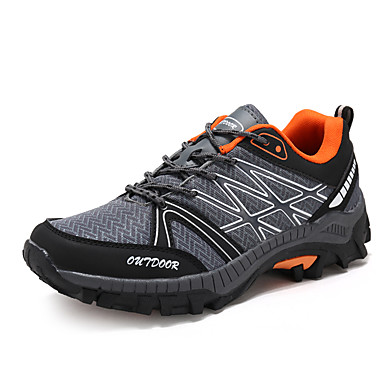 Men's Shoes Mesh / PU(Polyurethane) Fall Comfort Athletic Shoes Hiking Shoes Gray / Green / Blue Men's Shoes Mesh / PU(Polyurethane) Fall Comfort Athletic Shoes Hiking Shoes Gray / Green / Blue