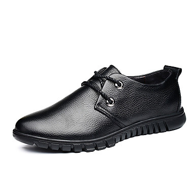 Men's Shoes Nappa Leather Spring Formal Shoes Oxfords Black Men's Shoes Nappa Leather Spring Formal Shoes Oxfords Black