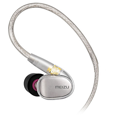  MEIZU EP71 In Ear Cable Headphones Earphone Copper Mobile Phone Earphone with Microphone Headset