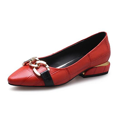 des chaussures en cuir nappa - printemps fermé / été confort flats chunky talon fermé printemps orteil noir / rouge 04ffa1 des chaussures en cuir nappa - printemps fermé / été confort flats chunky talon fermé printemps orteil noir / rouge 04ffa1