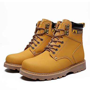 Homme Bottes de Combat Cuir Hiver Décontracté Bottes Garder au chaud Bottine / Demi Botte Brun claire / Brun Foncé Homme Bottes de Combat Cuir Hiver Décontracté Décontracté Décontracté Bottes Garder au chaud Bottine / Demi Botte Brun claire / Brun Foncé f9ae7a