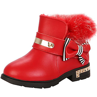 Girls\u0027 Shoes Cowhide Fall \u0026 Winter Fashion Boots / Flower