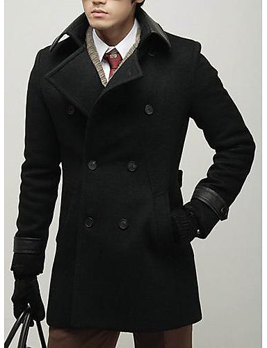 Men’s Fashion Double-Breasted Dust Coat 2175936 2018 – $9.44