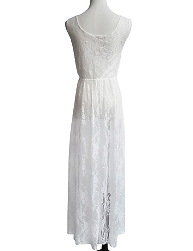 Womens Vintagesexybeachlacepartyhoneymoonmaxi Micro Elastic Sleeveless Maxi Dress Lace 6759