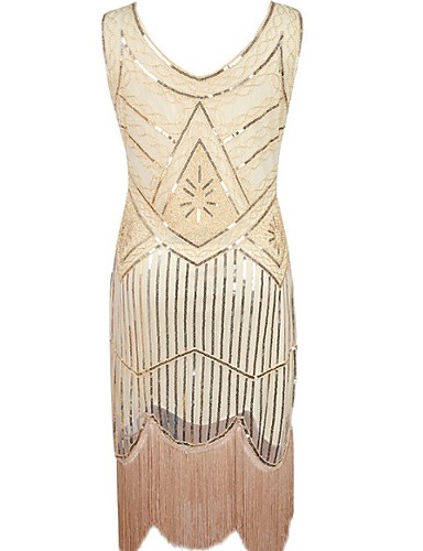Vintage Tea Length Dress 1920s