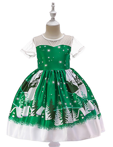 Christmas Short Dresses for Girls