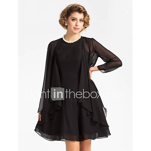 Chiffon Bruiloft Feest Avond Wraps Met Jasje Jack huismerk kopen in de aanbieding