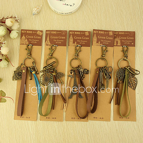 Klassiek Thema Sleutelhangerbedankjes Kromi Sleutelhangers 6Pcs huismerk kopen in de aanbieding