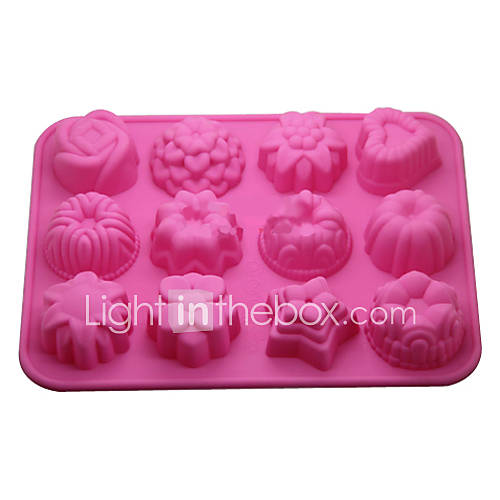 1Pc Siliconen Milieuvriendelijk 3D Cake Koekje Taart Bakvorm Bakvormen Gereedschappen huismerk kopen in de aanbieding