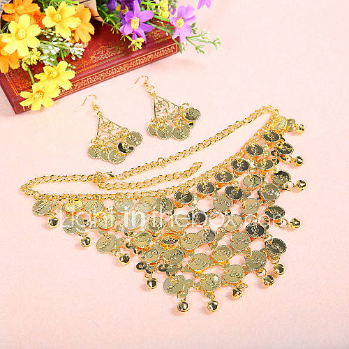 Dansaccessoires Sieraden Dames Opleiding Metaal Munten Buikdans Uitvoering huismerk kopen in de aanbieding