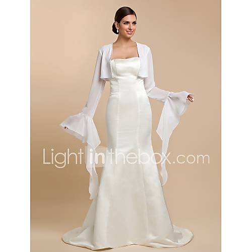 Lange Mouw Chiffon Bruiloft Feest Avond Causaal Wraps Met Jasje Jack huismerk kopen in de aanbieding Lange Mouw Chiffon Bruiloft Feest Avond Causaal Wraps Met Jasje Jack huismerk kopen in de aanbieding