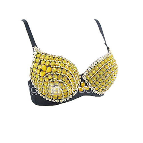 Buikdans Tops Dames Prestatie Pailletten Kristallen Bergkristallen Beha huismerk kopen in de aanbieding