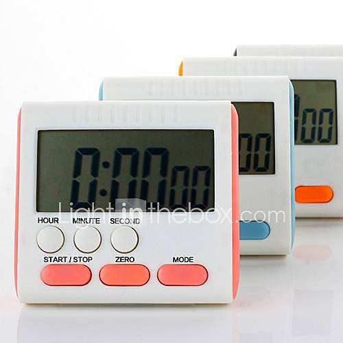 99 Minuten Kookwekker Digitale Groot Scherm Elektronische Stopwatch Countdown Klok huismerk kopen in de aanbieding