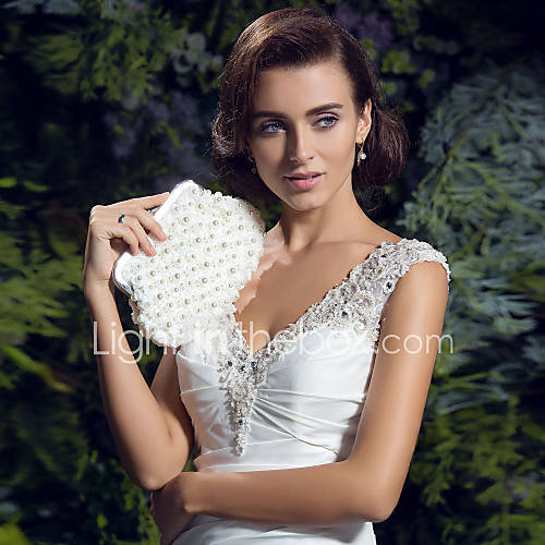 Dames Tassen Satiini Avondtasje Imitatieparel Kristal huismerk kopen in de aanbieding