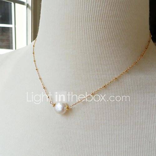 Dames Hangertjes Ketting Parel Sierlijk Europees Simpele Stijl Goud Kettingen Sieraden Voor huismerk kopen in de aanbieding Dames Hangertjes Ketting Parel Sierlijk Europees Simpele Stijl Goud Kettingen Sieraden Voor huismerk kopen in de aanbieding