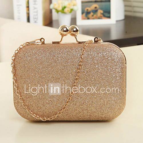 Dames Tassen Imitatieleer Metaal Avondtasje Rits Zwart Roze Gouden huismerk kopen in de aanbieding