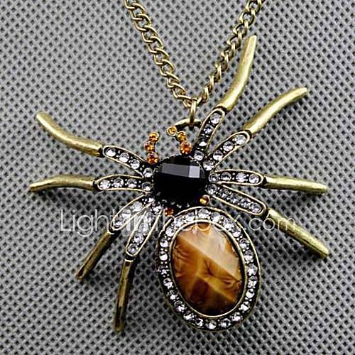 Dames Hangertjes Ketting Spinnen Dier Vintage Modieus Schermkleur Kettingen Sieraden Voor huismerk kopen in de aanbieding Dames Hangertjes Ketting Spinnen Dier Vintage Modieus Schermkleur Kettingen Sieraden Voor huismerk kopen in de aanbieding