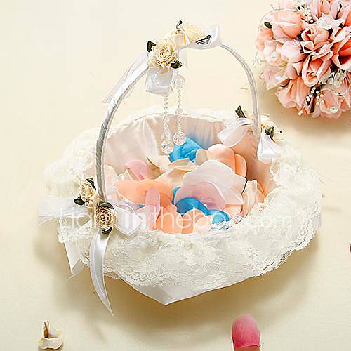 Anderen Bloemen Mand Hout Satijn 3 1 2 9 Cm 11 28 Cm Acryl Strikken huismerk kopen in de aanbieding