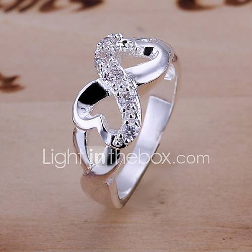 Dames Statement Ring Verzilverd Gesimuleerde Diamant Oneindigheid Sterrenstof Luxe Modieuze Ringen Sieraden Voor Bruiloft Feest Dagelijks Causaal Maskerade Verlovingsfeest 6 7 8 9 10 huismerk kopen in de aanbieding