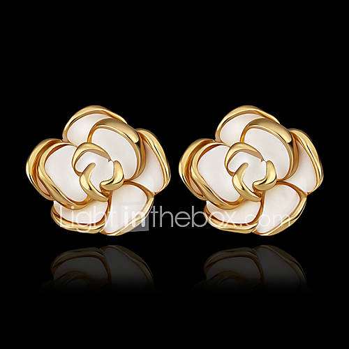Dames Oorknopjes 18 Karaats Verguld Oorbellen Rozen Bloem Sieraden Goud Voor huismerk kopen in de aanbieding Dames Oorknopjes 18 Karaats Verguld Oorbellen Rozen Bloem Sieraden Goud Voor huismerk kopen in de aanbieding